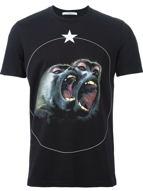 givenchy affen t shirt|Givenchy t shirt men sale.